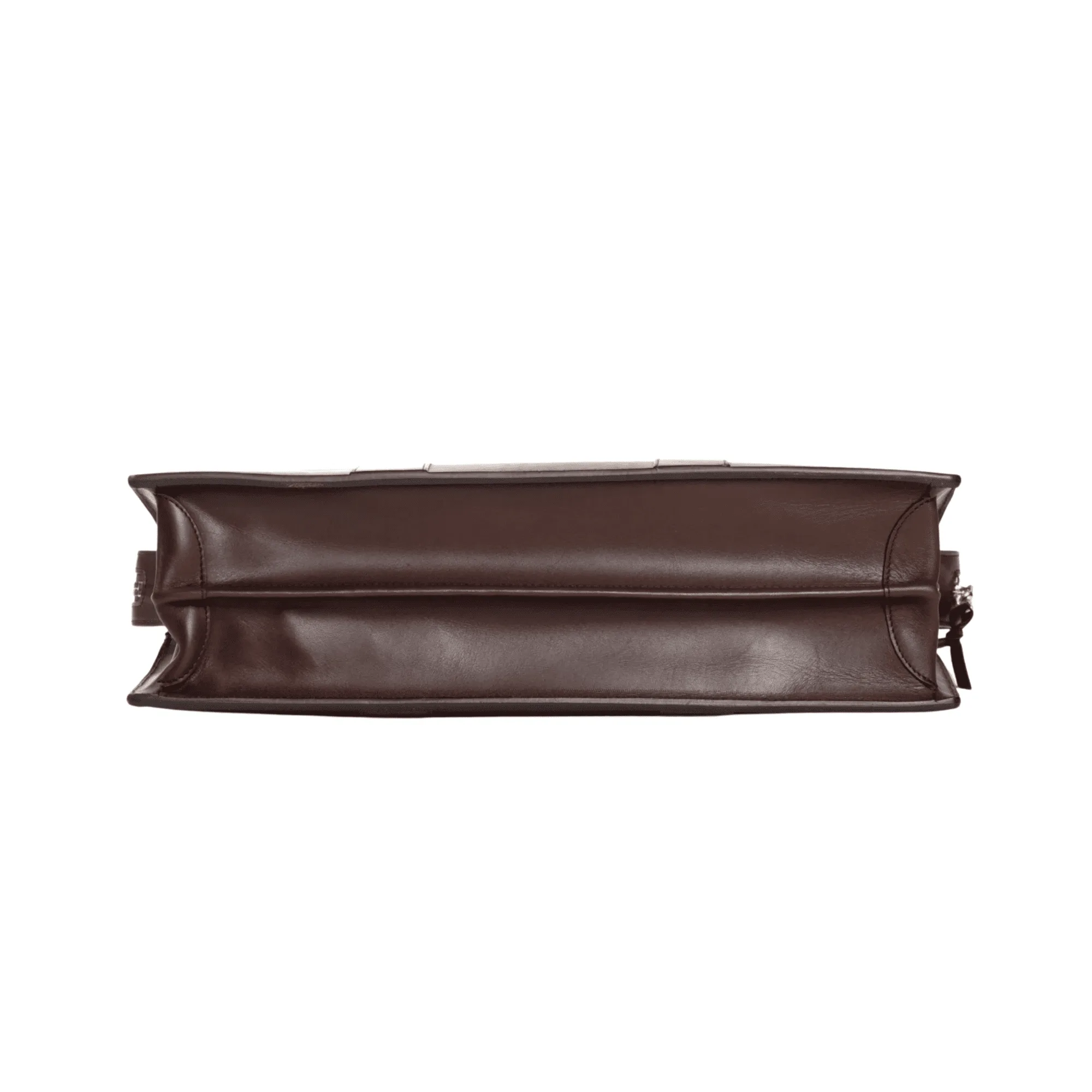 Buy Slim Leather Zip-Top Briefcase for Men - Levant Leather