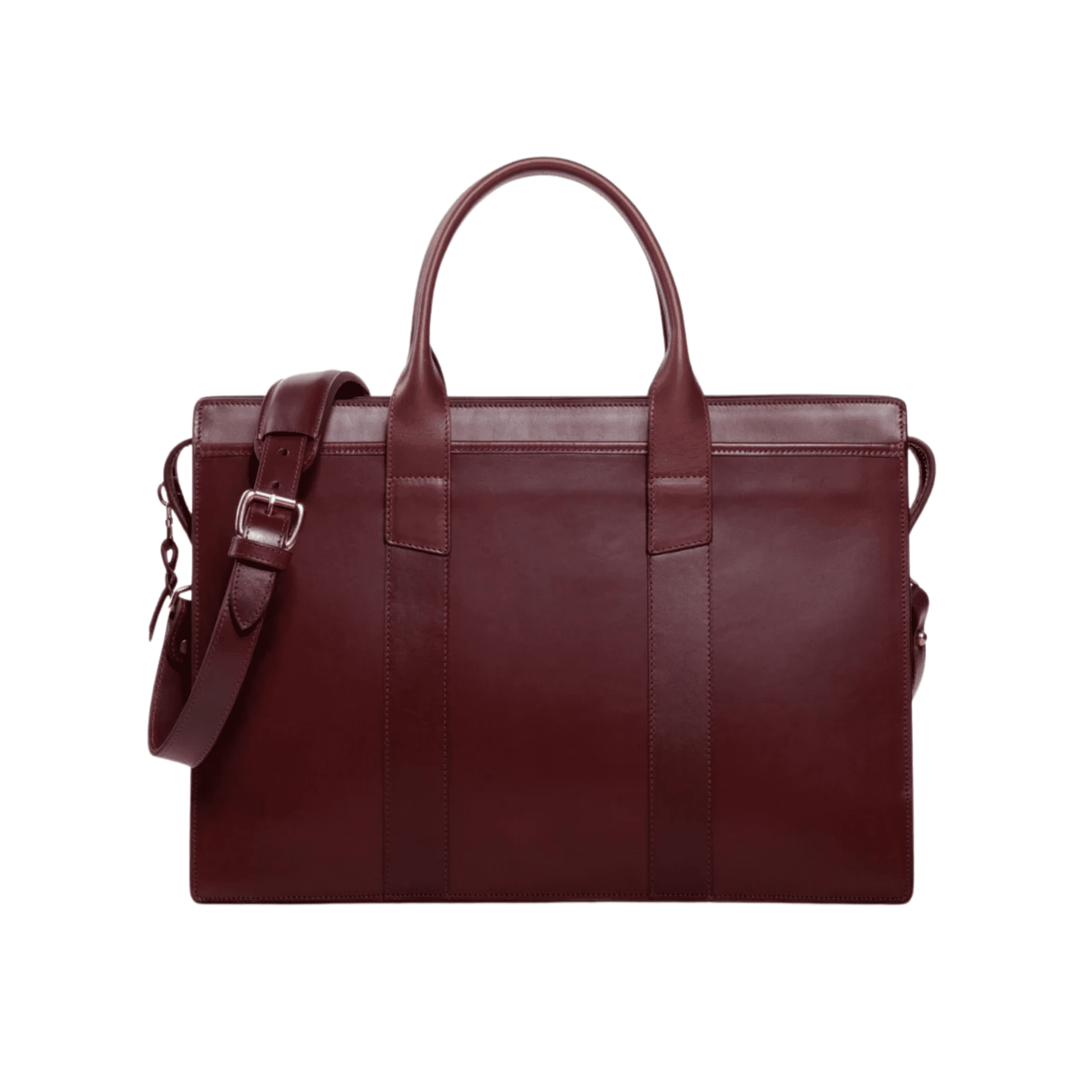 ジップケース Buy Slim Leather Zip-Top Briefcase for Men - Levant Leather