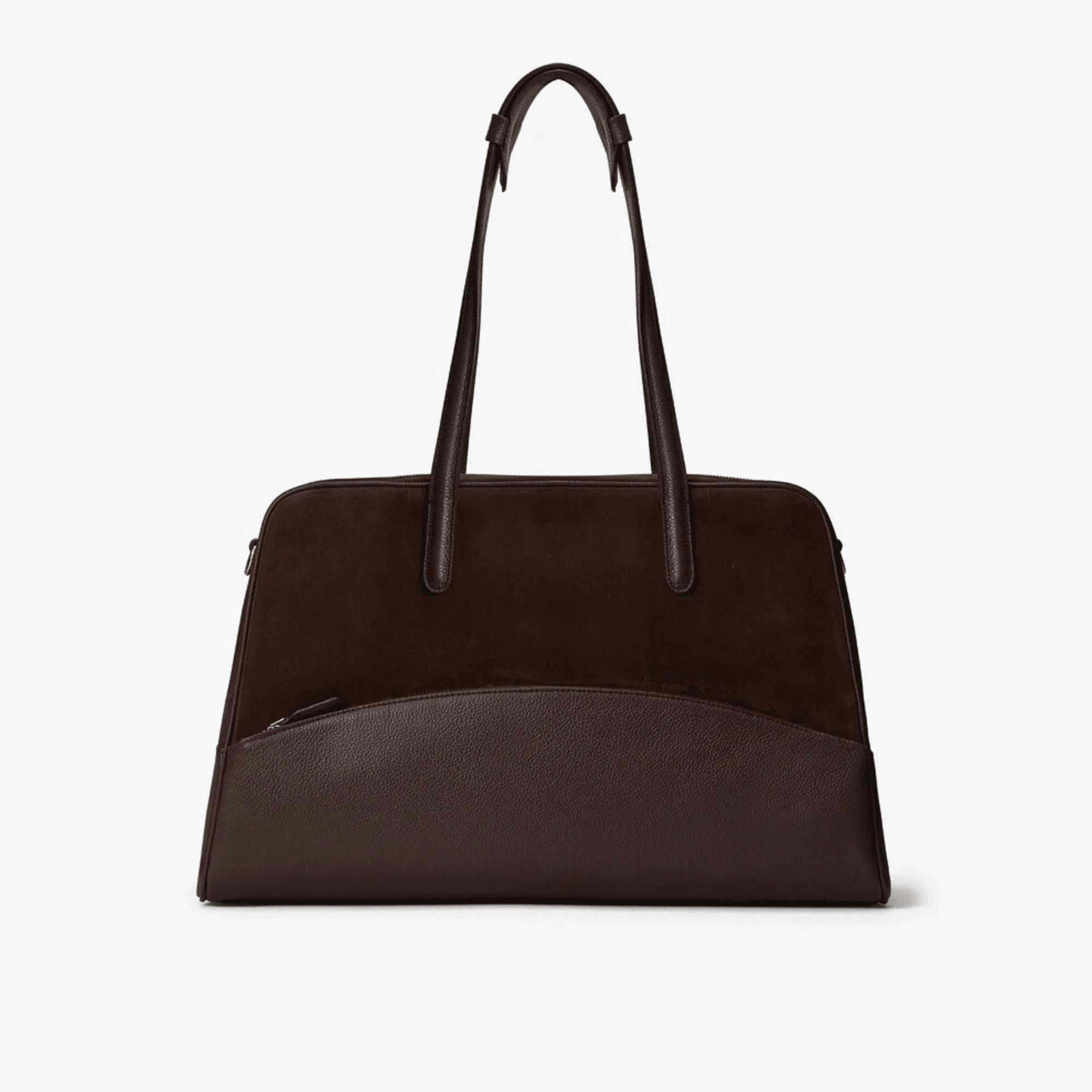 Slouchy Caramel Shoulder Tote
