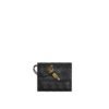 Andiamo Tri-Fold Zip Wallet Black - Women