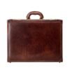Buroni Large Leather Attaché Case for Men