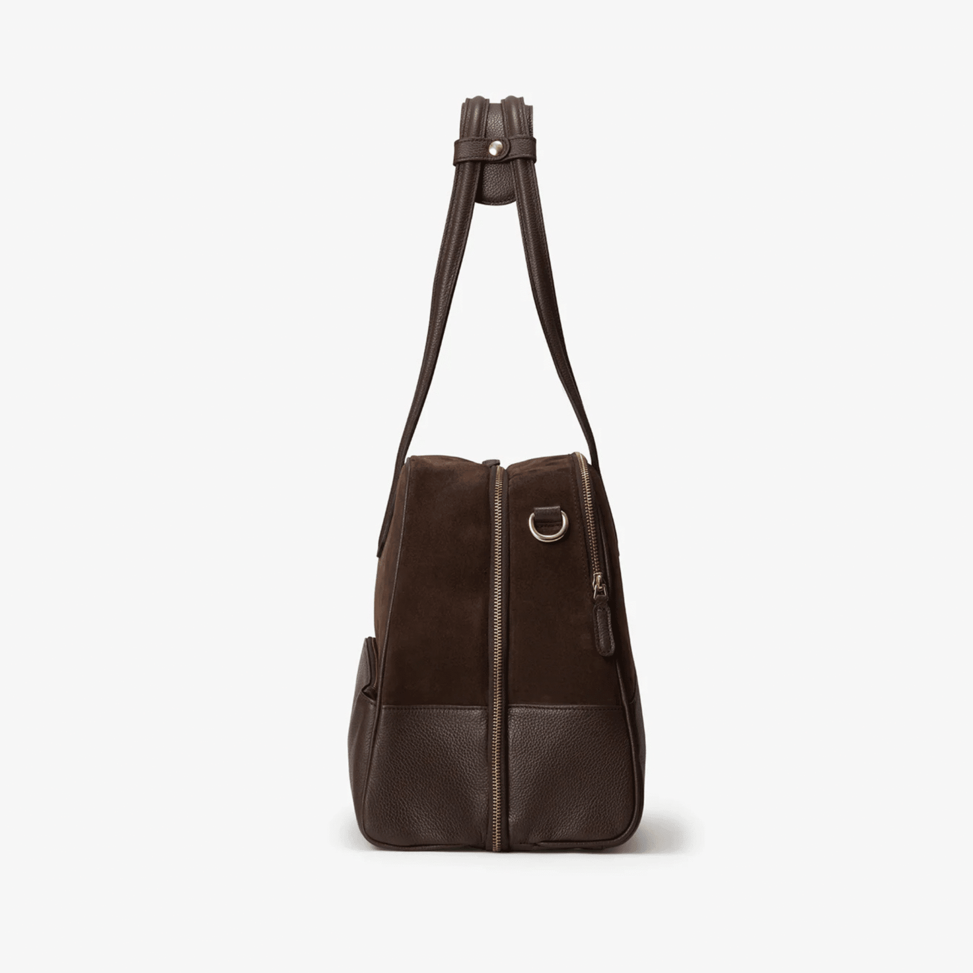 Slouchy Caramel Shoulder Tote