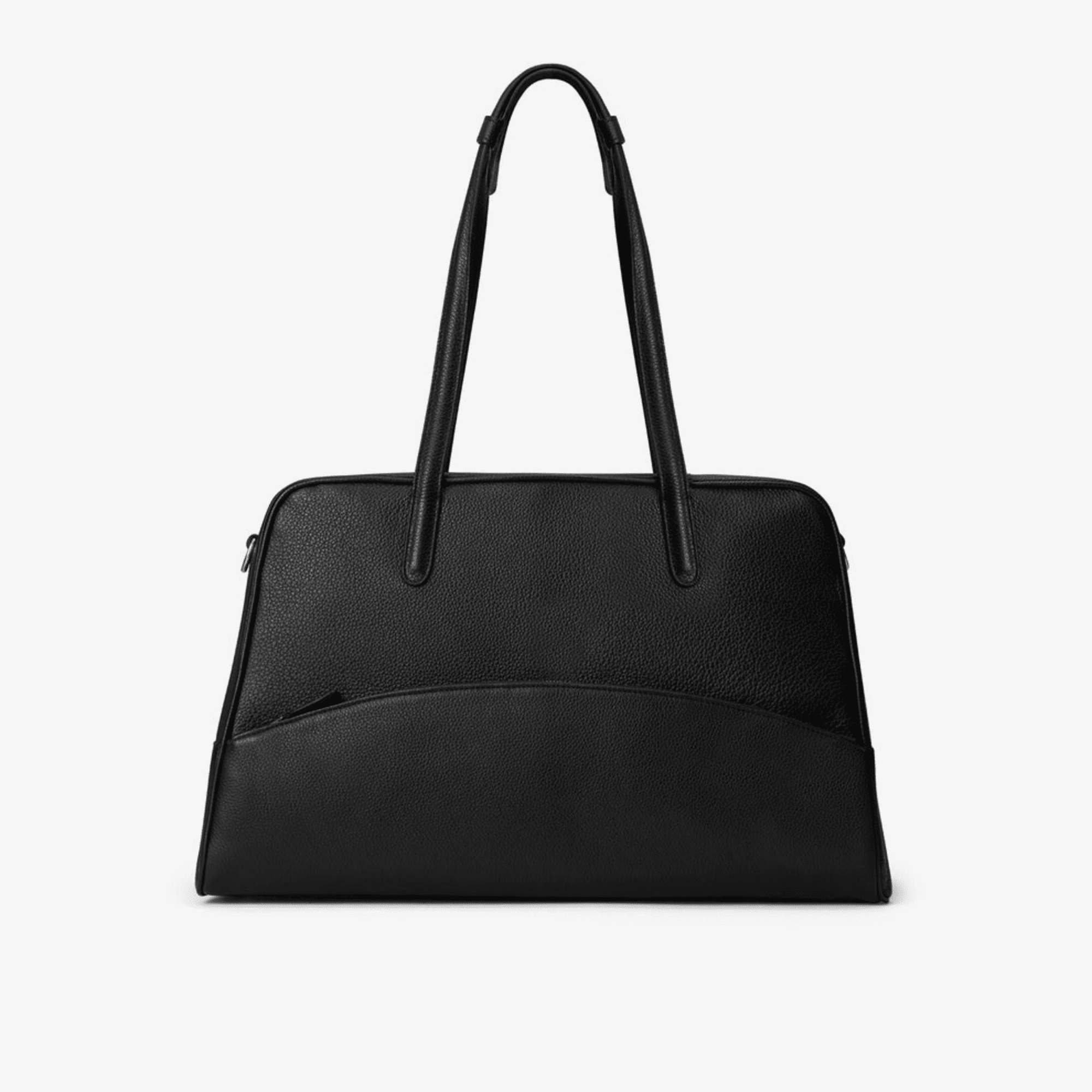 Slouchy Caramel Shoulder Tote