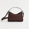 Clementine Bag Coffee Pebbled Leather Crossbody