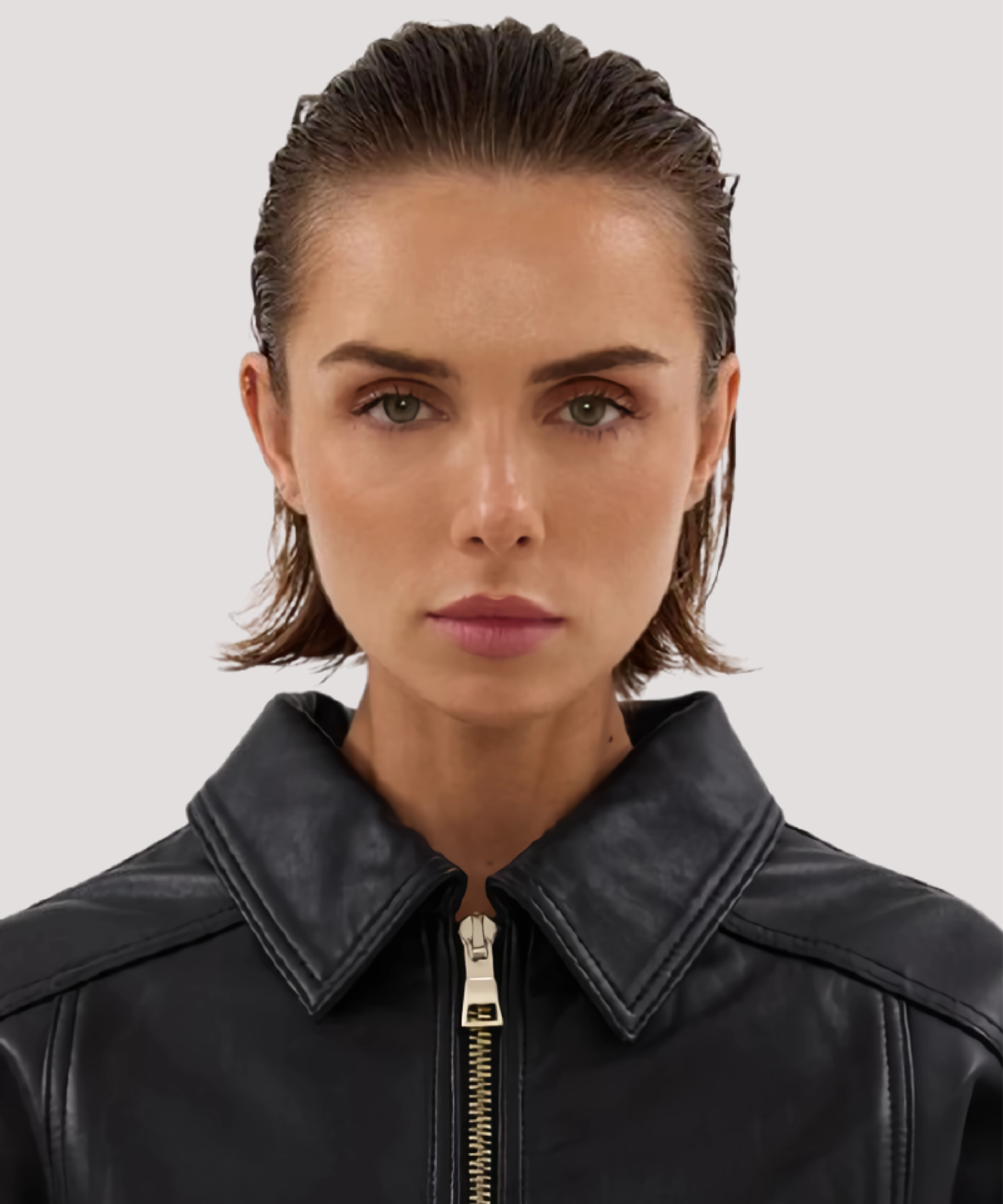 Close-up-of-bomber-black-leather-jacket-zipper-and-brushed-gold-hardware-premium-leather-texture-buy-this-jacket-online