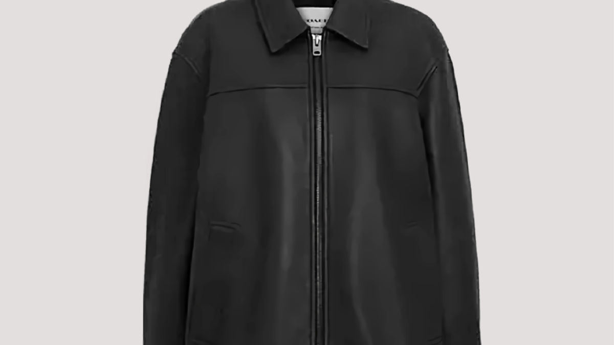 Oversized Leather Jacket For Women's – Bold in Black