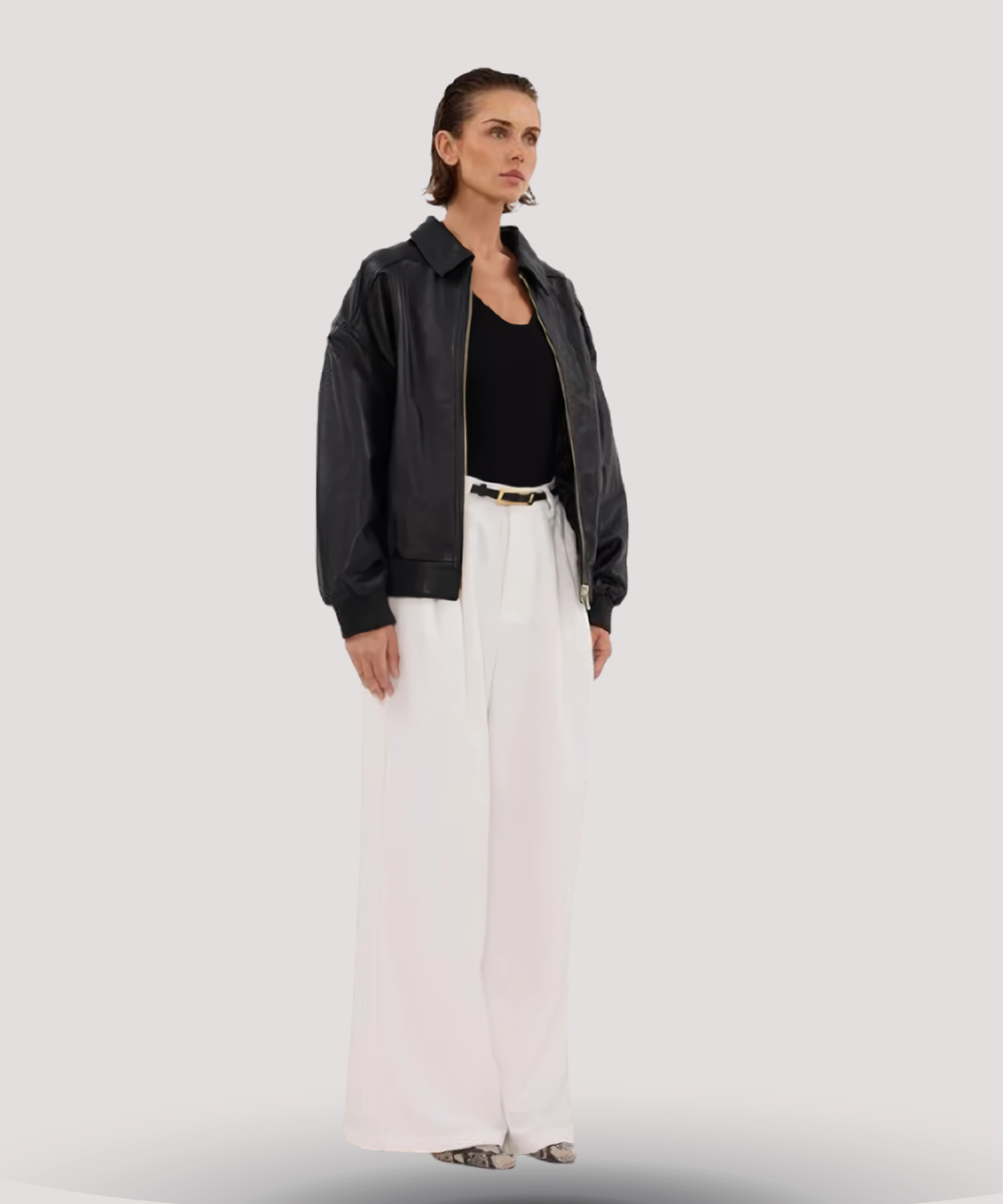 Oversized-bomber-leather-jacket-laid-flat-real-black-leather-bomber-jacket-with-elastic-cuffs-and-hem-heavy-duty-outerwear-shop-online