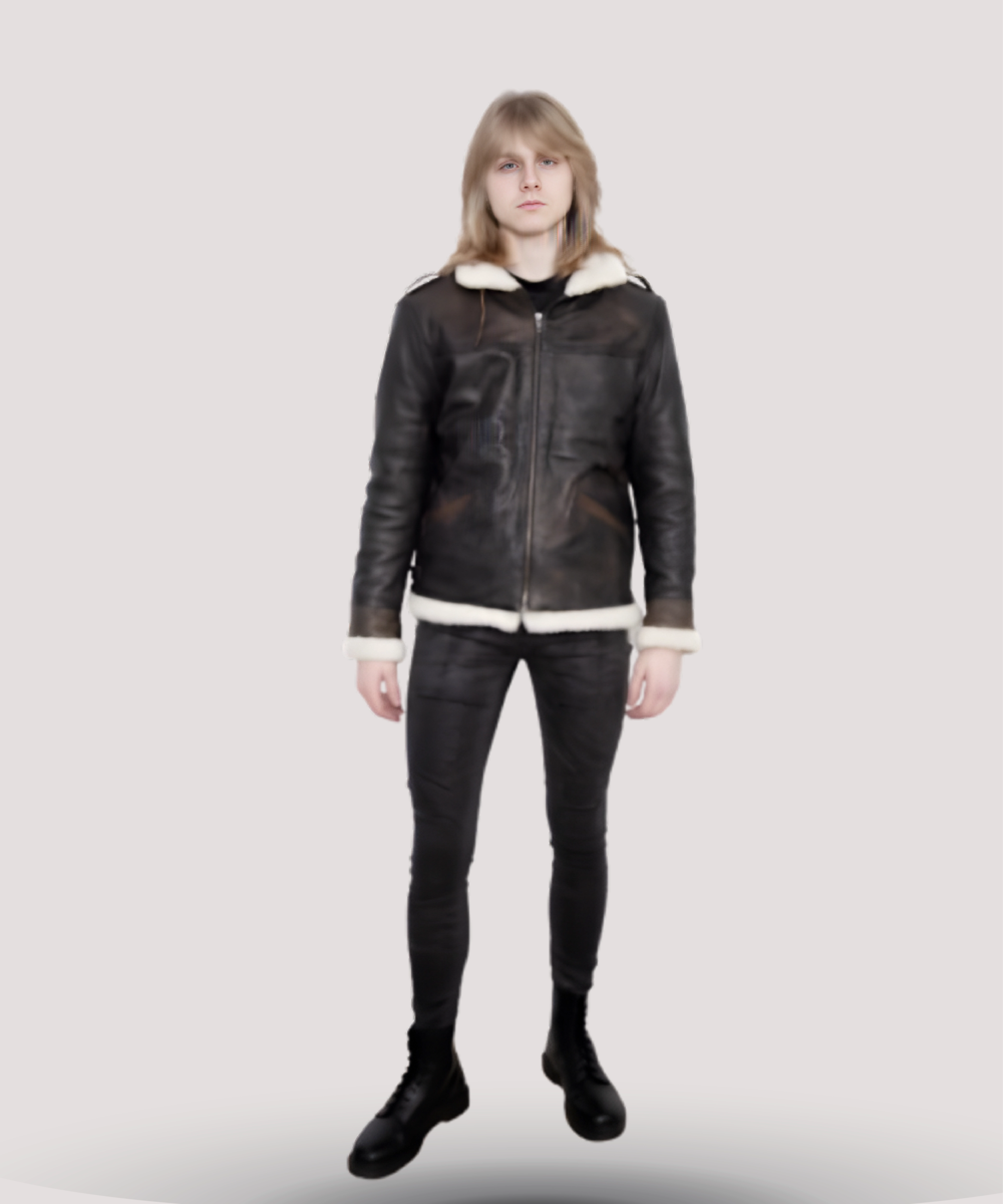 Resident-Evil-4-Leon-Kennedy-bomber-jacket-showing-clean-lines-smooth-leather-finish-and-tailored-fit-for-fans-and-collectors