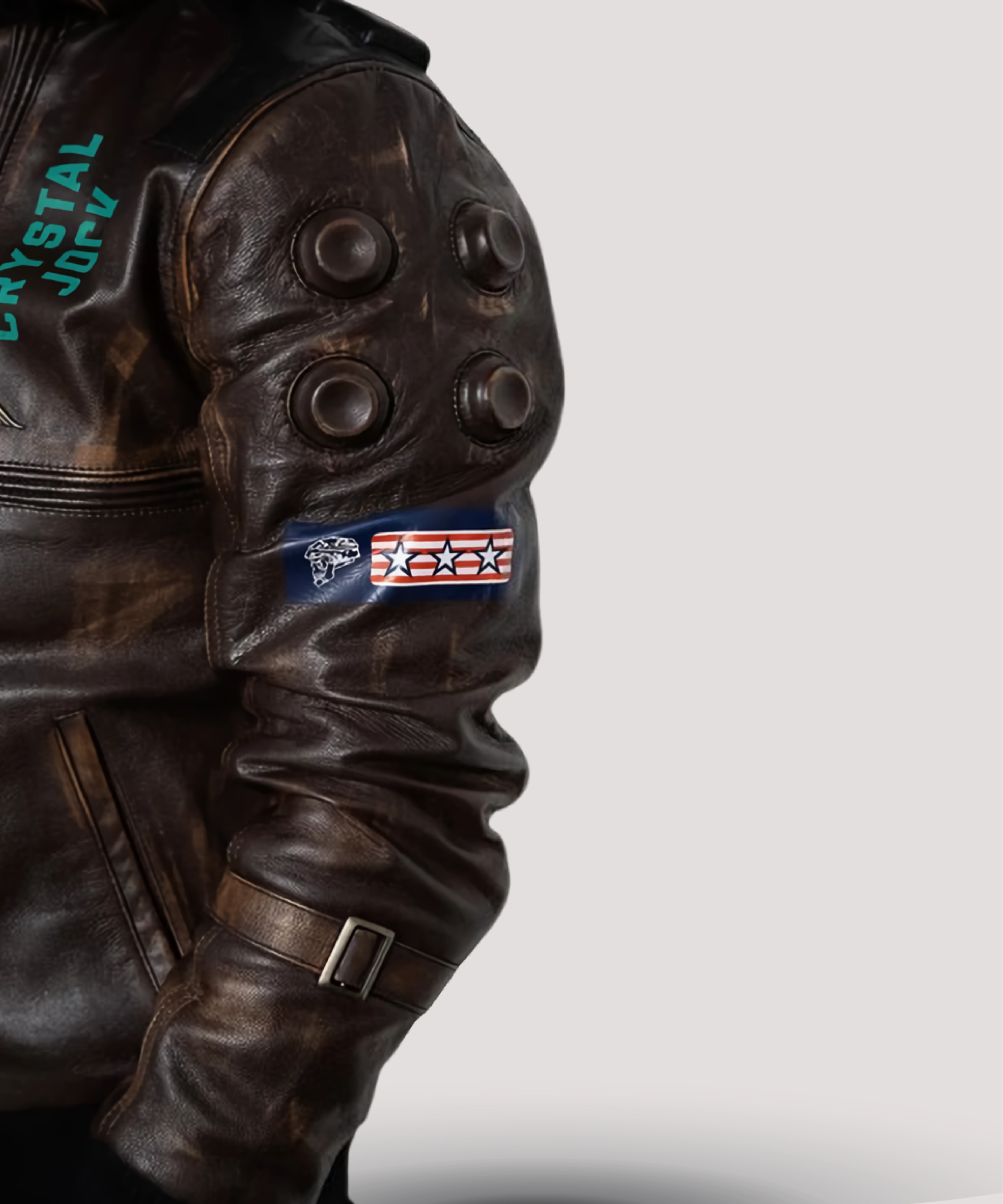 Stylish-brown-Cyberpunk-Samurai-jacket-blending-futuristic-cyberpunk-aesthetics-with-traditional-samurai-elements-perfect-for-cosplay-and-casual-wear