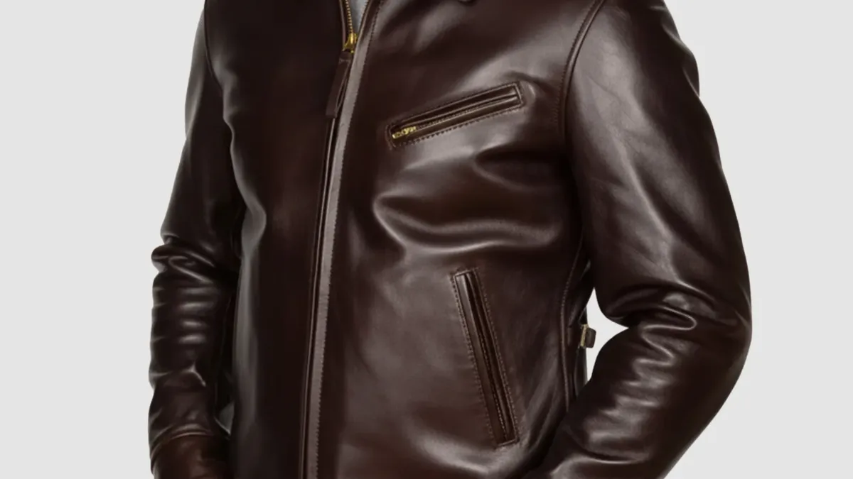 Authentic 1930s Half Belt Leather Jacket - 50% Off - Levant Leather