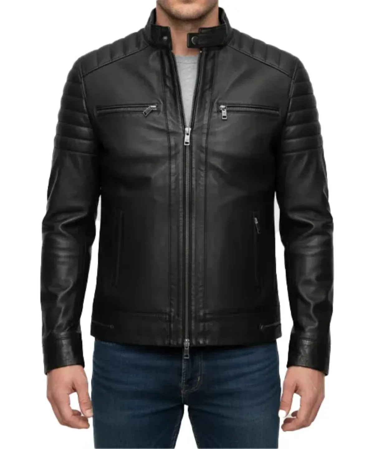 Buy Andrew Tate Leather Jacket - 50% Off + Ship - Levant Leather