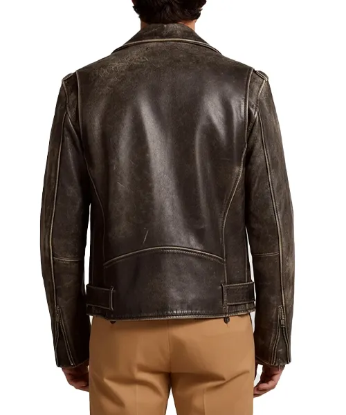 Premium-horsehide-leather-jacket-with-quilted-lining-displayed-on-a-hanger-showcasing-craftsmanship-and-authentic-rugged-texture-perfect-for-mens