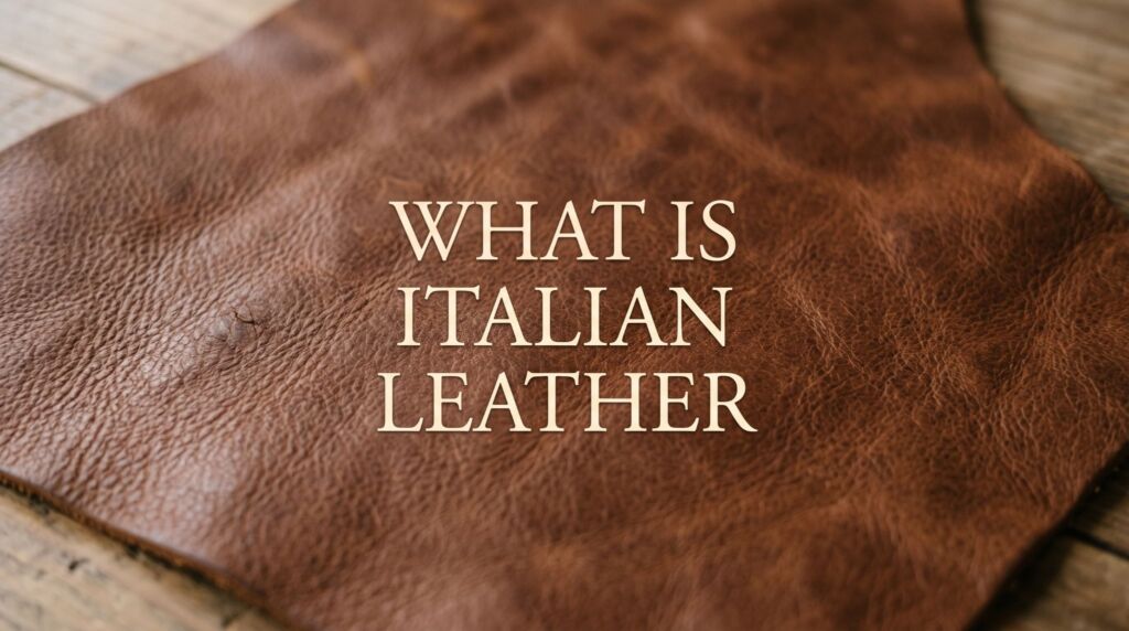 Italian Leather Explained – Complete Overview
