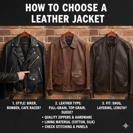 How to Choose a Leather Jacket